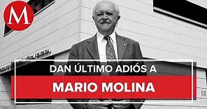 Se lleva a cabo funeral de Mario Molina