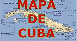 MAPA DE CUBA