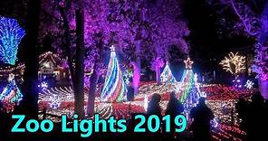 Lincoln Park Zoo Lights 2019 🎄 4K ☃️ Spectacular Holiday Light Show Chicago