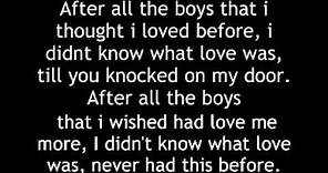 Keri Hilson - All the boys (Lyrics)