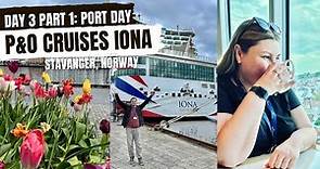 Day 3 Part 1: PORT DAY in STAVANGER - P&O Cruises IONA Norwegian Fjords - May 2023
