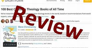 A review of "100 Best Christian Theology Books of All Time " (according to moderns).