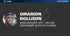 Omarion Dollison JUNIOR Wide Receiver James Madison