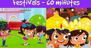 Festivals Of India | Different Types Of Festivals | Kids Festival Compilation Video | Jalebi Street