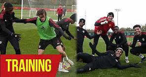 Training Game | United prepare for Watford clash | Watford v Manchester United