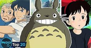 Top 20 Studio Ghibli Films of All Time