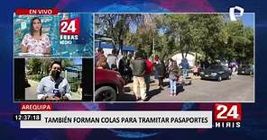 Migraciones de Arequipa y Trujillo: reportan lentitud en la entrega de pasaportes (1/2)