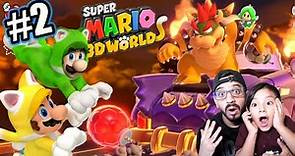 Entramos al Castillo de Bowser | Super Mario 3D World Capitulo 2 | Juegos Karim Juega