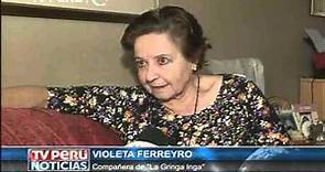 Violeta Ferreyros lamentó la muerte de la 'Gringa Inga'