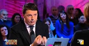 L'intervista integrale a Matteo Renzi