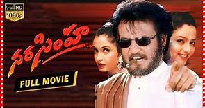 Narasimha Telugu Full Movie | Rajinikanth | Soundarya | Ramya Krishna || Telugu Full Screen