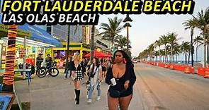 Fort Lauderdale Beach - Las Olas Beach Walking Tour