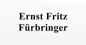 Ernst Fritz Fürbringer