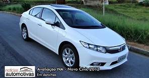 Novo Civic 2012 - Detalhes - NoticiasAutomotivas.com.br