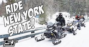 Snowmobile Adventures In Franklin County New York