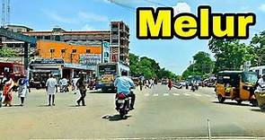 Driving in Melur Town | Tamilnadu tourists place | MG Walk