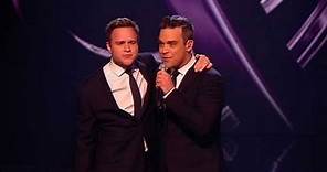 The X Factor 2009 - Olly & Robbie Williams: Angels - Live Show 10 (itv.com/xfactor)