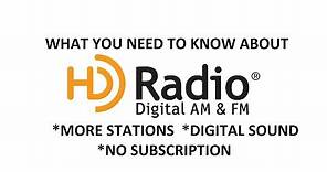 What You Need To Know About HD Radio