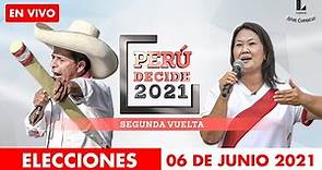 🔴 EN VIVO - Elecciones Presidenciales Perú 2021: sigue los detalles de la jornada - Parte 2