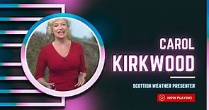 Carol Kirkwood - Scottish Weather Presenter 4th December 2023