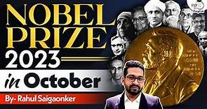 What are Nobel Prizes? How many Categories are There? | Rahul Saigaonker | StudyIQ IAS English