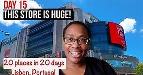 Ep. 15 | El Corte Ingles | 20 Places in 20 Days | Lisbon Portugal 2022