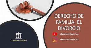 El divorcio: concepto, clases de divorcio y mediación, y efectos (Derecho Civil, derecho de familia)