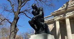 The Thinker - The Gates of Hell - Rodin Museum - Philadelphia - February 21, 2022