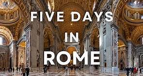 Escape to Rome: Your Unforgettable 5-day Itinerary| Travel Guide 2024 🇮🇹