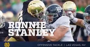 #NDinTheNFL | Ronnie Stanley Highlights | Baltimore Ravens | Round 1, Pick 6