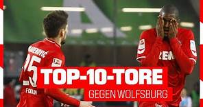 Top-10-Tore gegen Wolfsburg | 1. FC Köln