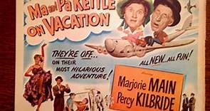 Ma and Pa Kettle on Vacation (1953) Marjorie Main, Percy Kilbride, Ray Collins, Bodil Miller, Oliver Blake, Franklyn Farnum, (Eng).
