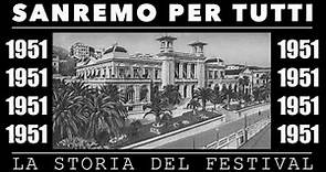Sanremo per tutti, la storia del Festival | 1951
