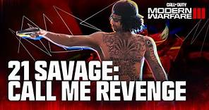 “Call Me Revenge” by 21 Savage ft. d4vd (Gameplay Music Video) | Call of Duty: Modern Warfare III