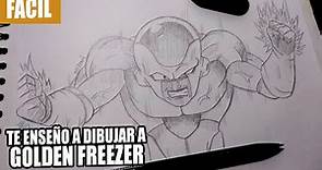 Como Dibujar a GOLDEN FREEZER *Paso a Paso* (FÁCIL) | How to draw Golden Freezer | Dragon Ball Super