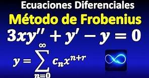 Método de Frobenius, Ecuaciones Diferenciales