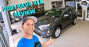 2021 TOYOTA RAV4 XLE AWD Walkaround and Review - Basil Toyota