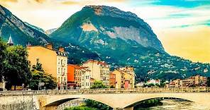 A Walk Around the Beautiful City of Grenoble, France