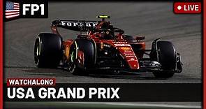 F1 Live - United States GP Free Practice 1 Watchalong | Live timings + Commentary