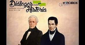 Lucas Alamán y José María Luis Mora en Diálogos con la Historia