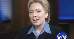 2000- Hillary Clinton Vs Rick Lazio in final New York Senate Debate