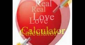 Real Love Calculator | Online 100% accurate Love Percentage Calculator