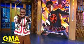 Shameik Moore talks about new ‘Spider-Man: Across the Spider-Verse’ l GMA
