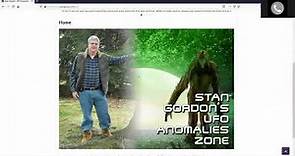 An Inter -Dimensional Reality With UFO's and Bigfoot - Stan Gordon