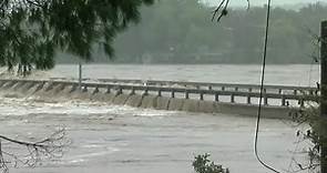 RAW VIDEO: Floods Cause Bridge Collapse Over Llano River In Texas