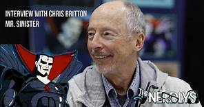 Interview with Chris Britton (Mr. Sinister, X-Men Animated Series)