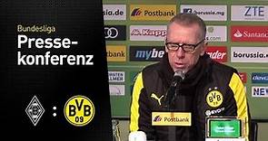 „Außergewöhnliches Tor und sehr guter Torwart“ | Peter Stöger | Borussia Mönchengladbach - BVB 0:1
