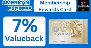American Express Membership Rewards Credit Card Review | Amex MRCC Benefits