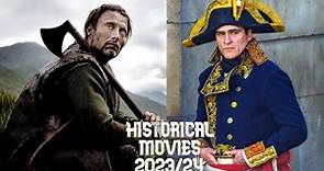 Top 5 Upcoming Historical Movies 2023/2024