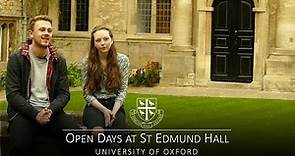 Open Days at St Edmund Hall, University of Oxford